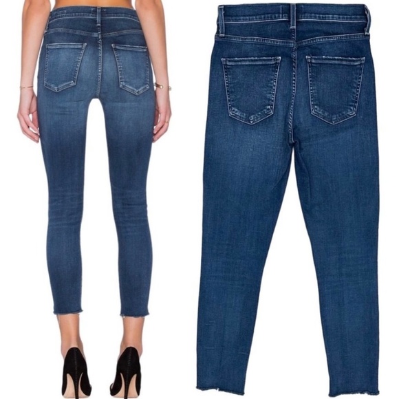 Agolde Sophie High Rise Skinny Crop in Claremont - Picture 2 of 10